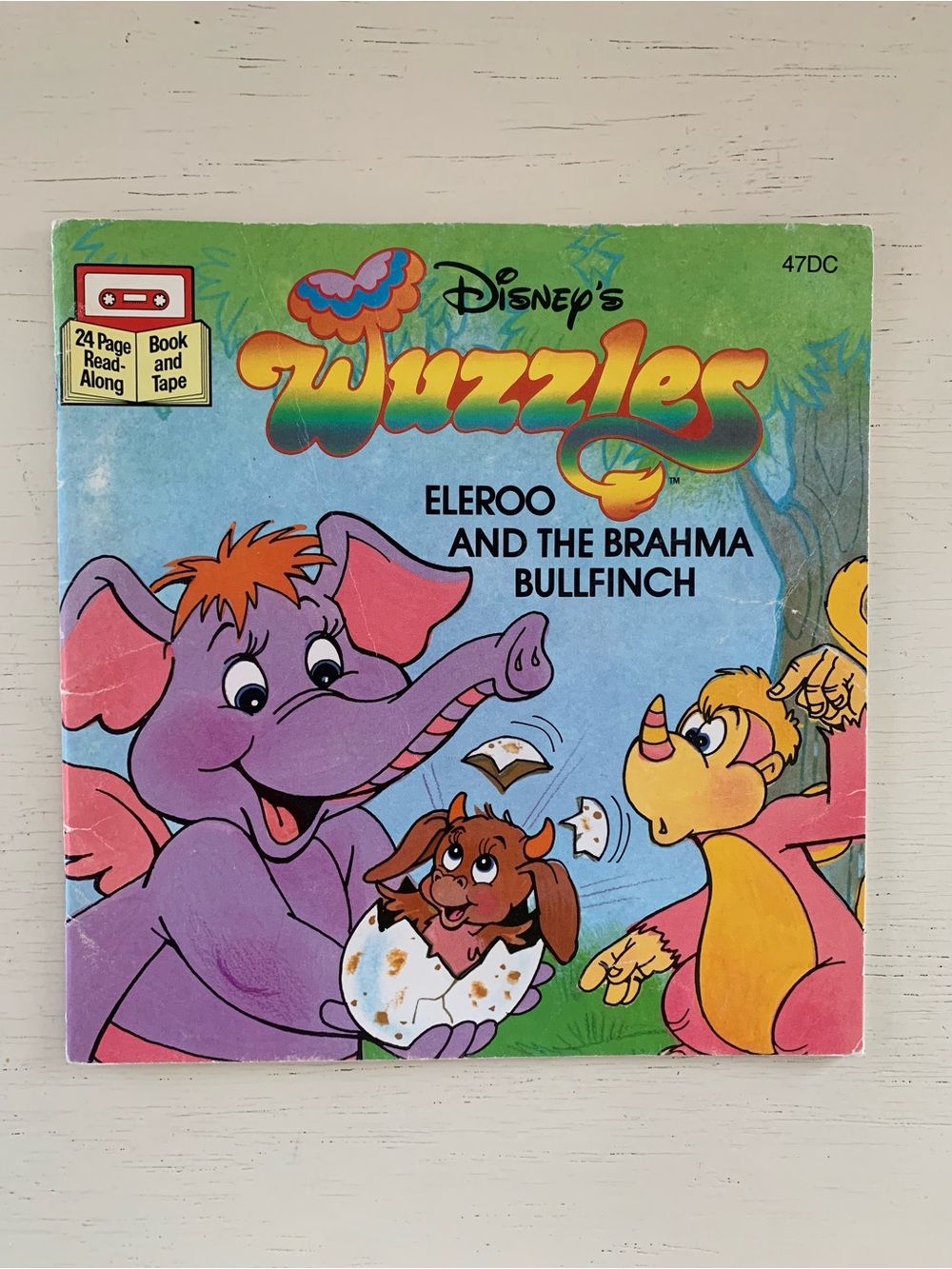 The Wuzzles - Disney - Vintage - Read Along Book